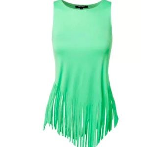 Mint Fringe Top Bundle
